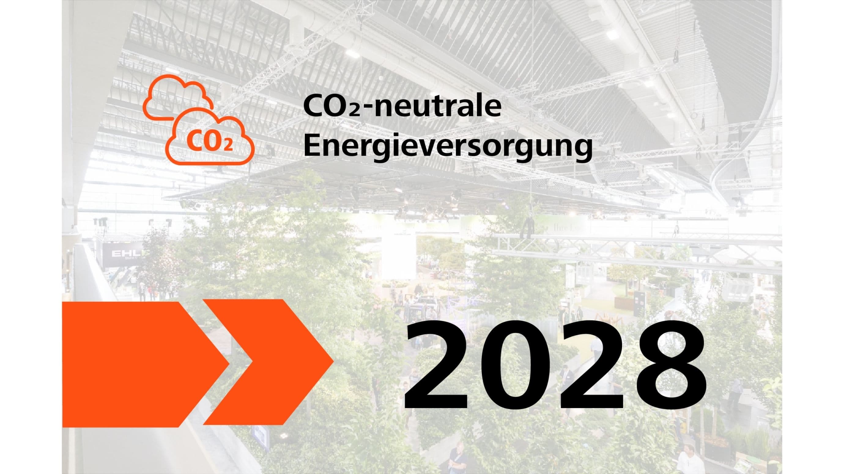 Ziel bis 2028, CO2-neutrale Energieversorgung