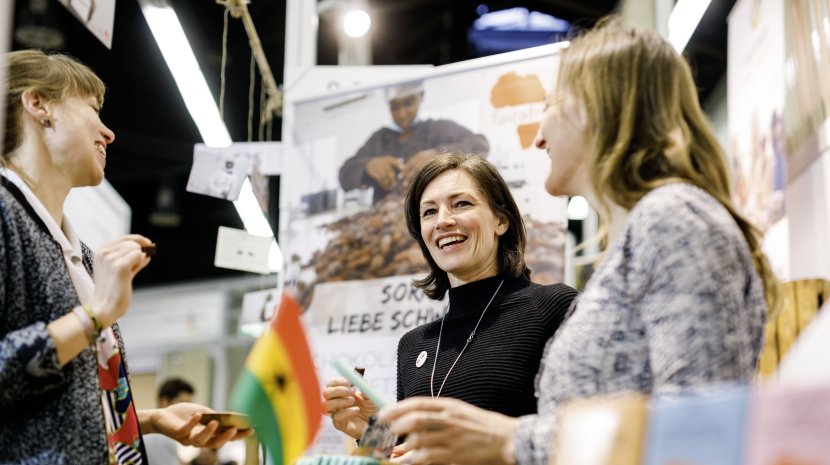 Messegeschehen auf der BIOFACH Messegeschehen auf der BIOFACH