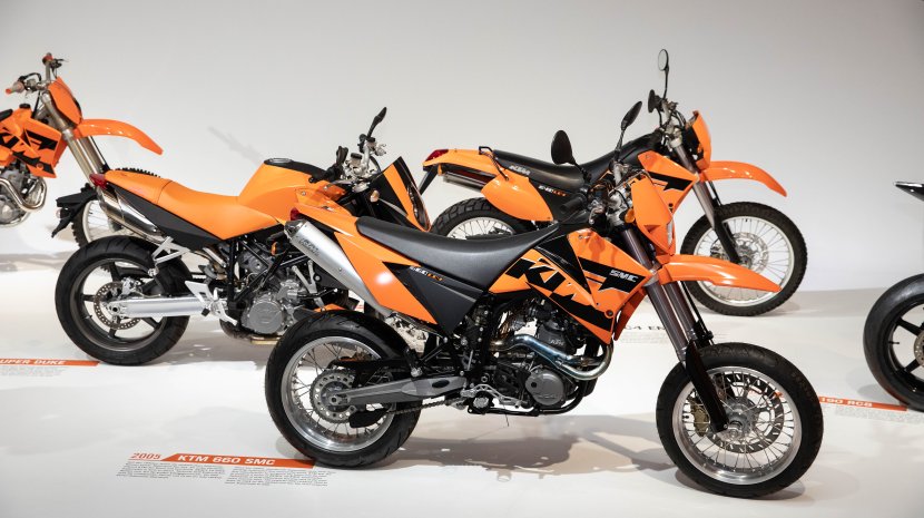 Model variants of KTM motorcycles