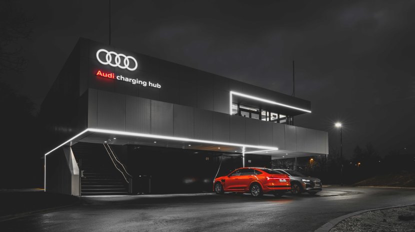 AUDI charging hub