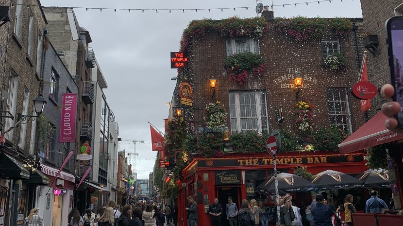 The Temple Bar in Dublin