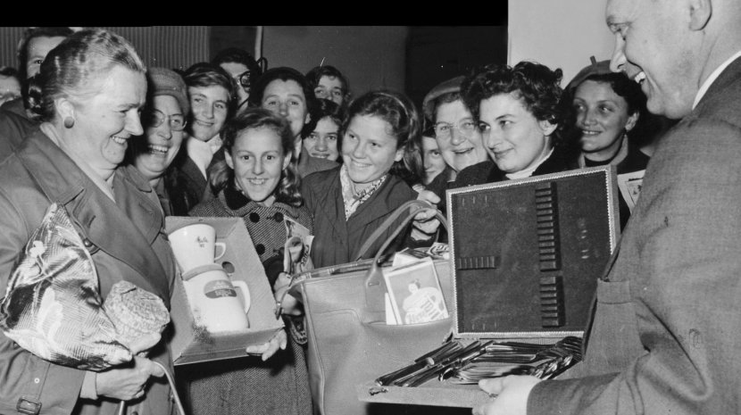 Die Einkaufstasche die heutige Consumenta