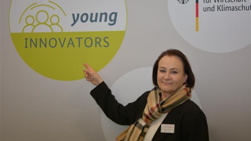 Bettina Wild bei den Young Innovators Bettina Wild bei den Young Innovators