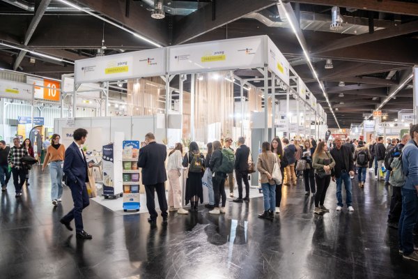 The Young Innovators stand at BIOFACH