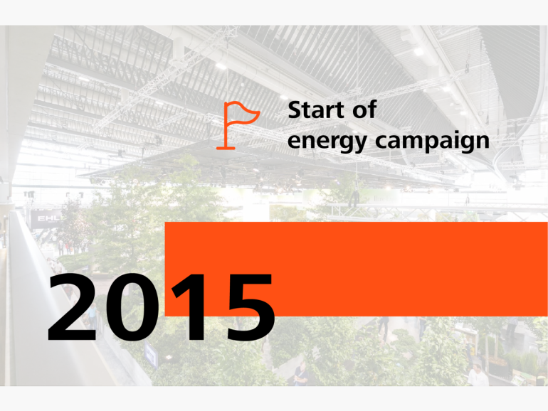 2015: Start of the energy campaign