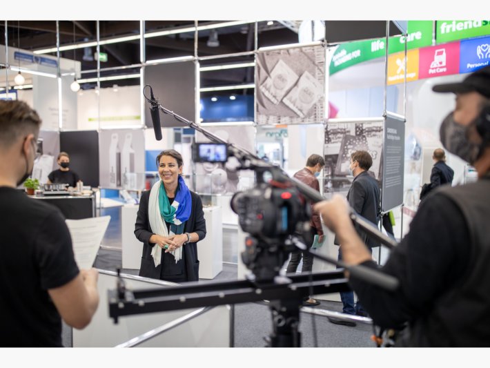 Interview auf der FACHPACK 2021 Interview auf der FACHPACK 2021