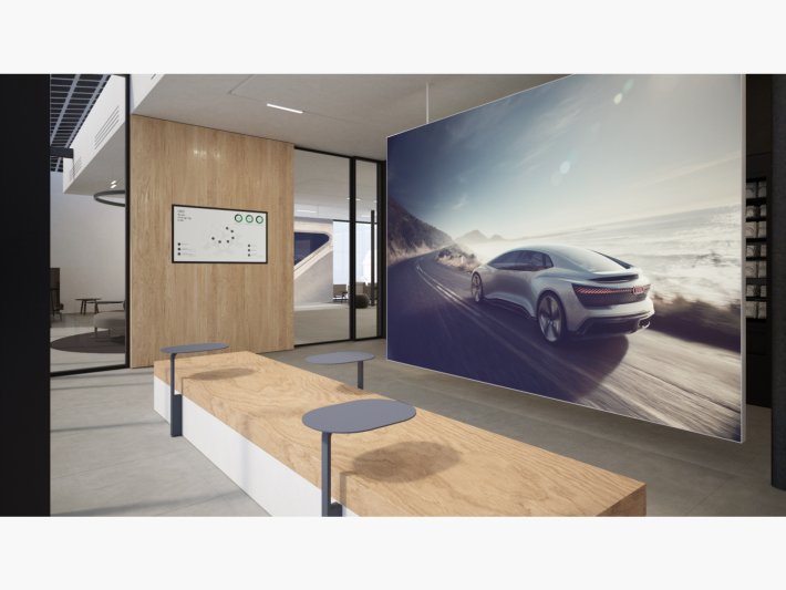 AUDI charging hub AUDI charging hub