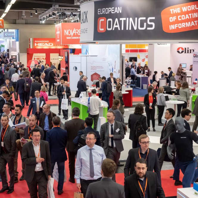 Messegeschehen European Coatings Show 2019