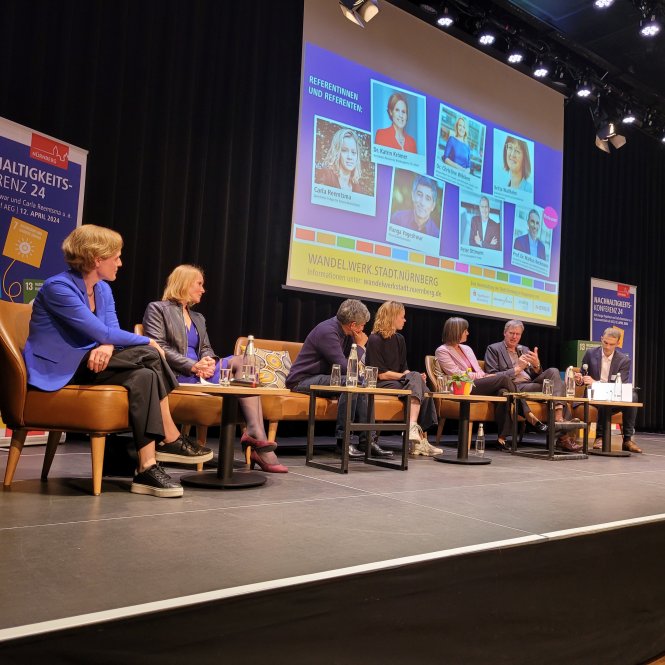 Nachhaltigkeitskonferenz in Nürnberg 2024 Nachhaltigkeitskonferenz in Nürnberg 2024