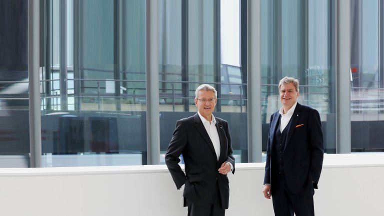 CEOs NürnbergMesse: Dr. Roland Fleck und Peter Ottmann (v. l. n. r.) CEOs NürnbergMesse: Dr. Roland Fleck und Peter Ottmann (v. l. n. r.)