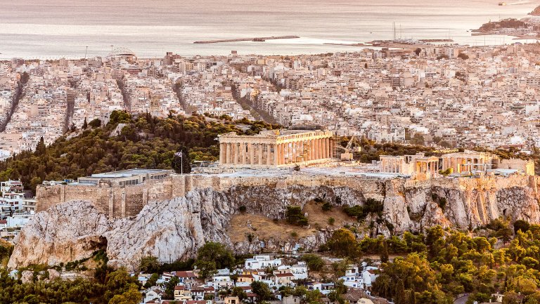 Akropolis in Griechenland Akropolis in Griechenland
