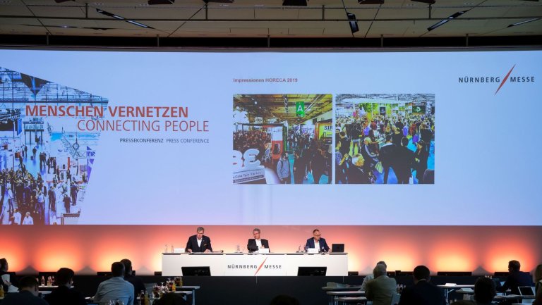 Pressekonferenz NürnbergMesse am 7. Juli 2020