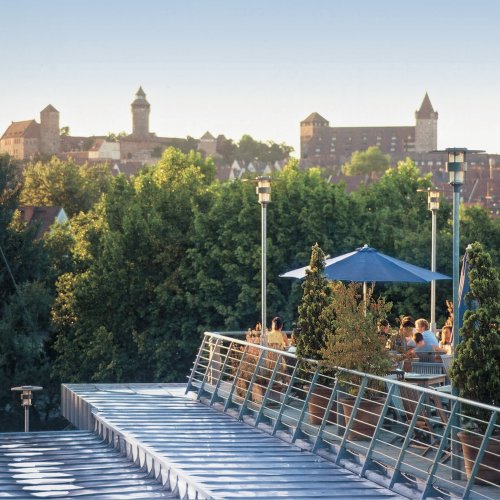 Nürnberg Aussicht auf Burg