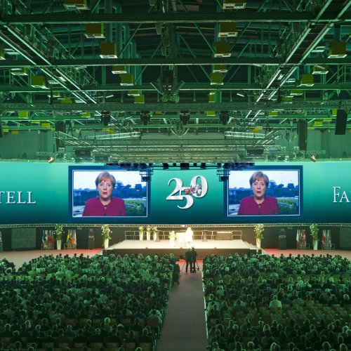 Veranstaltung in der Frankenhalle im Messezentrum Nürnberg