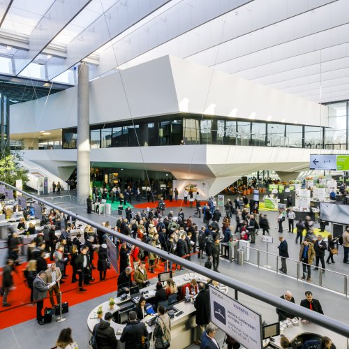 NürnbergMesse Eingang Mitte NürnbergMesse Eingang Mitte