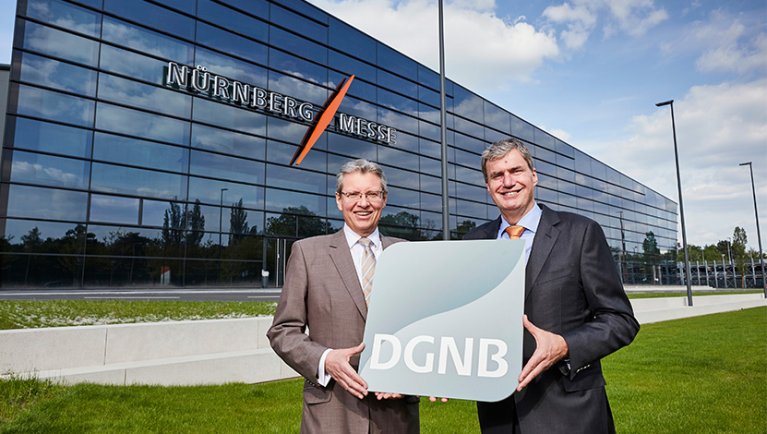 DGNB certificate for NürnbergMesse Hall 3C