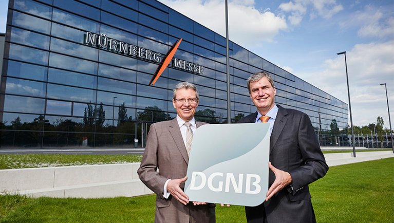 DGNB-Zertifikat NürnbergMesse Halle 3C