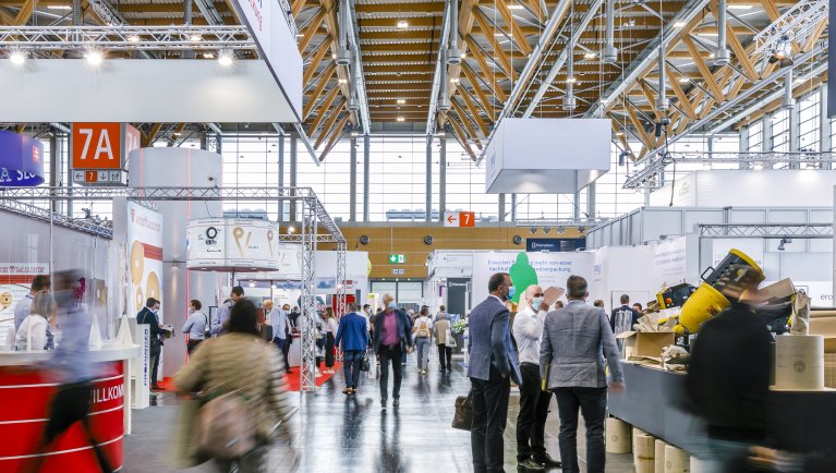 Messeimpression aus der Halle 7A am Messegelände Nürnberg