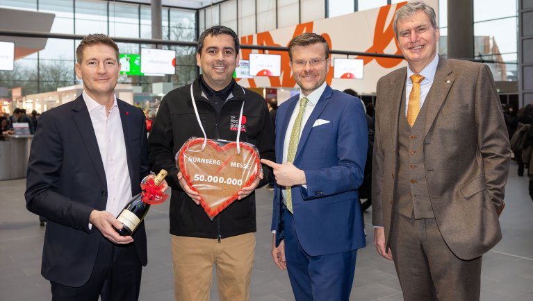 NürnbergMesse welcomes 50 millionth visitor during International Toy Fair