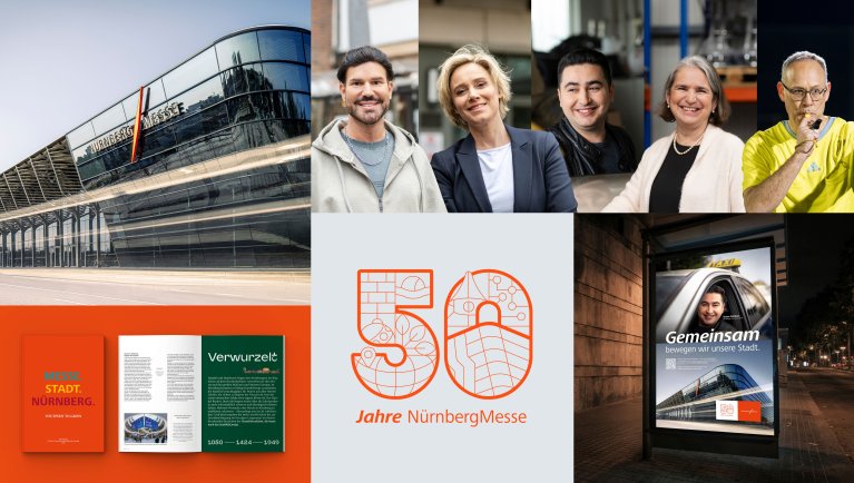 NürnbergMesse feiert 50. Geburtstag mit einer Hommage an die Messe.Stadt.Nürnberg 