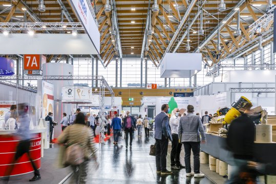 Exhibition impression from Hall 7A at the Nuremberg Exhibition Centre