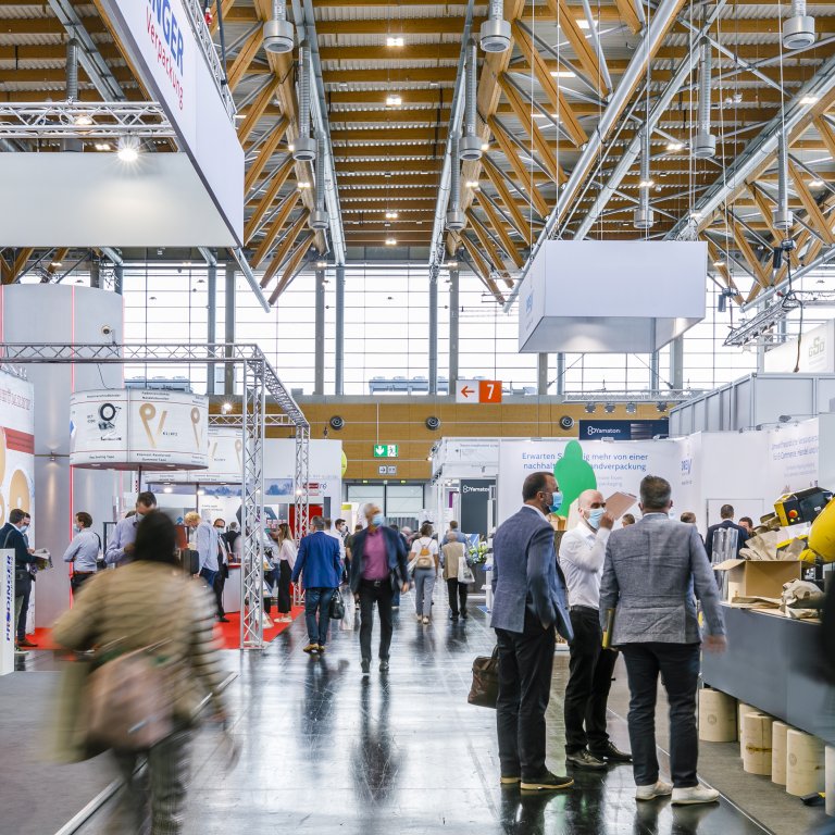 Exhibition impression from Hall 7A at the Nuremberg Exhibition Centre