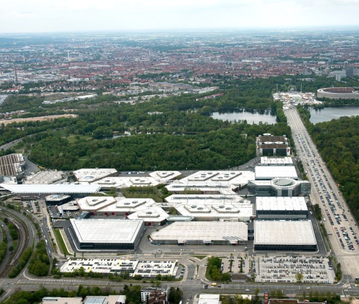 Luftbild Messegelände Nürnberg Luftbild Messegelände Nürnberg